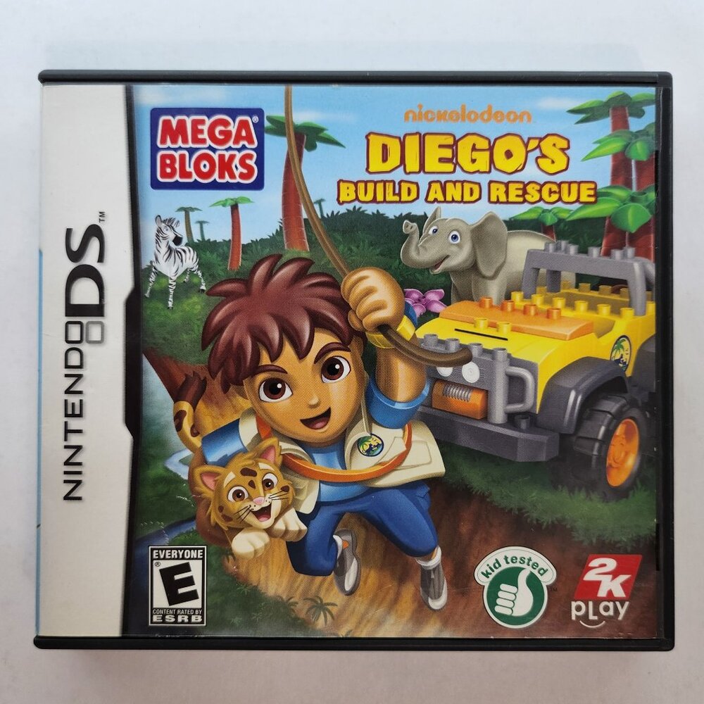 Diego's Build and Rescue for Nintendo DS CIB